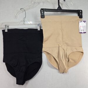 Empetua Shapewear Set M/L Nude NWT Black NWOT High Waist Tummy Control Panties